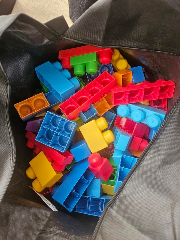 Grote zak met bouwblokken - Mega Bloks, Ophalen of Verzenden, Gebruikt, Megabloks