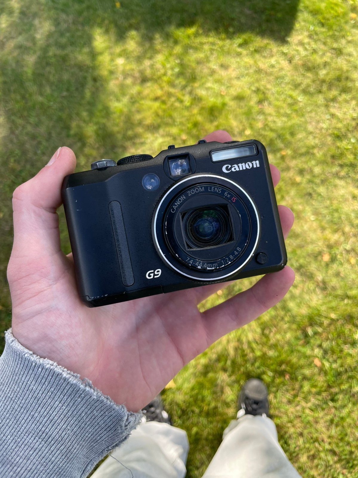 Canon Powershot G9 Lens Error, Audio, Tv en Foto, Fotocamera's Digitaal, Ophalen, Canon, 12 megapixels, Compactcamera