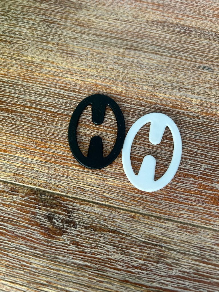 2 x BH clip / verbergers, Ophalen of Verzenden, Zwart, BH