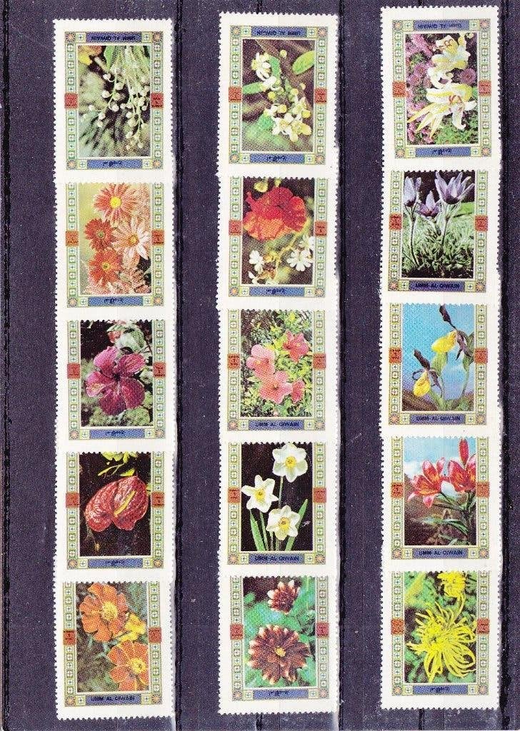Bloemen Umm al Qiwain (499), Verzenden, Postfris, Dier of Natuur
