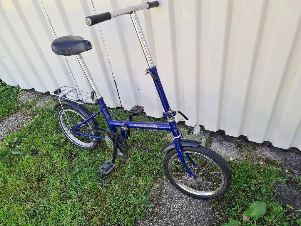 Handig klein vouwfietsje voor camper, boot of op de camping., Gebruikt, Heren, 16 tot 18 inch, Deels opvouwbaar