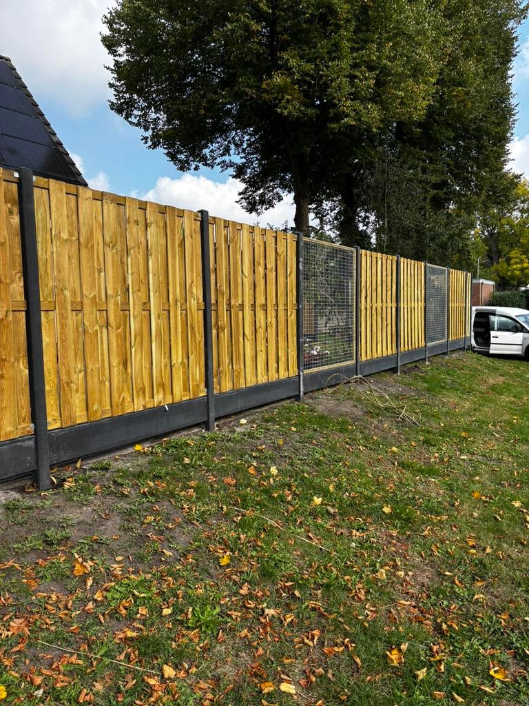 Betonnen schutting, Overige materialen, 1 tot 2 meter, 9619 TC, 6 meter of meer