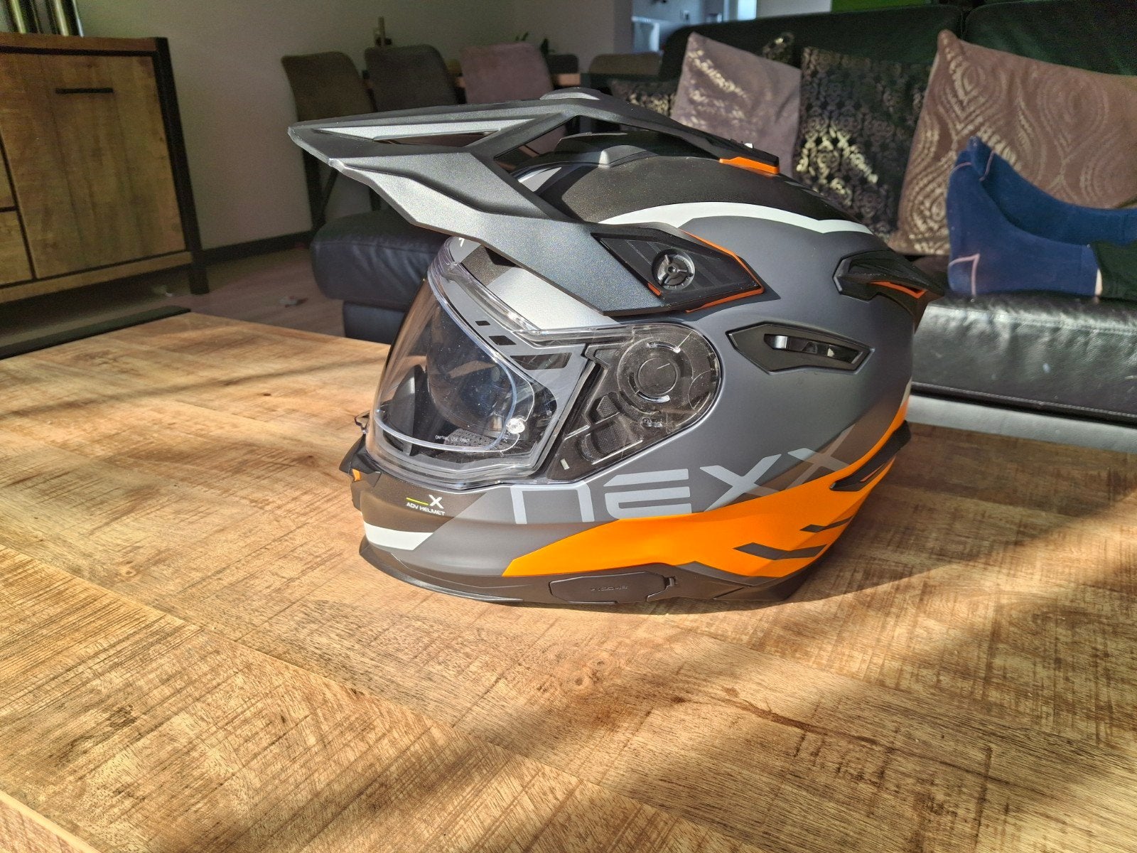 ZGAN Nexx adventurehelm maat M 57-58 in doos, Motoren, Overige merken, M, Ophalen of Verzenden, Nieuw zonder kaartje