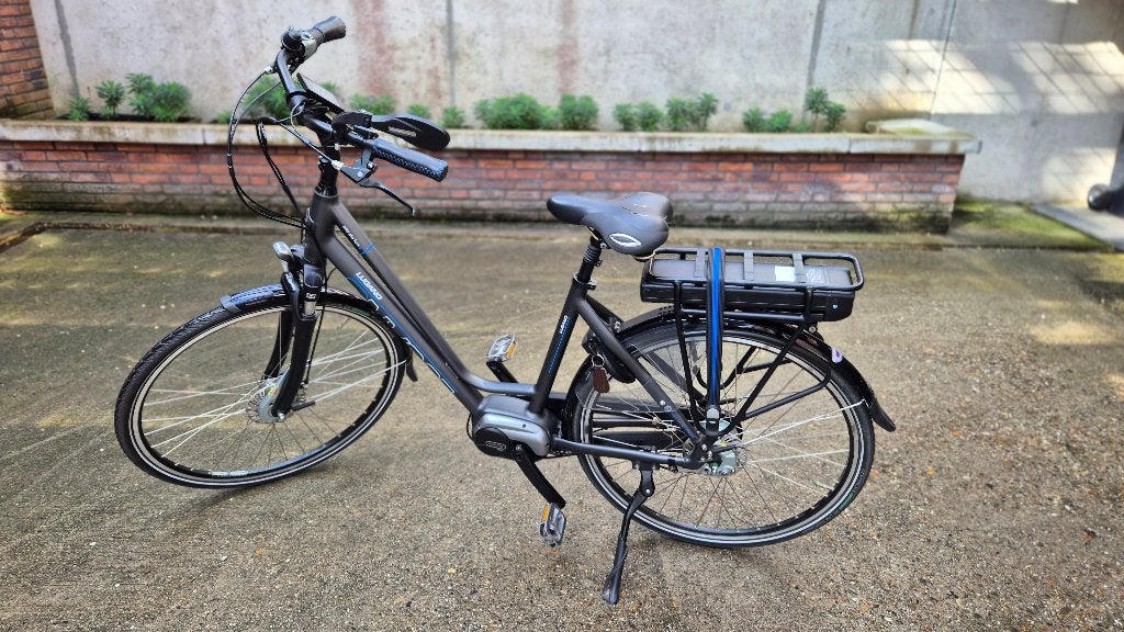 E-bike Lugano Elo de Luxe (accu 720 watt), Gebruikt, 47 tot 50 cm, Versnellingen, Schijfrem