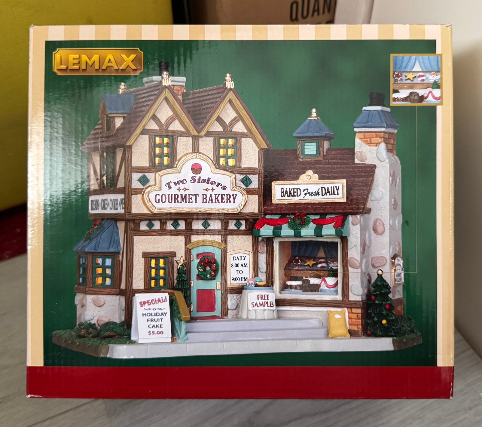 Lemax Signature Collection Two Sisters Gourmet bakery, Ophalen, Zo goed als nieuw