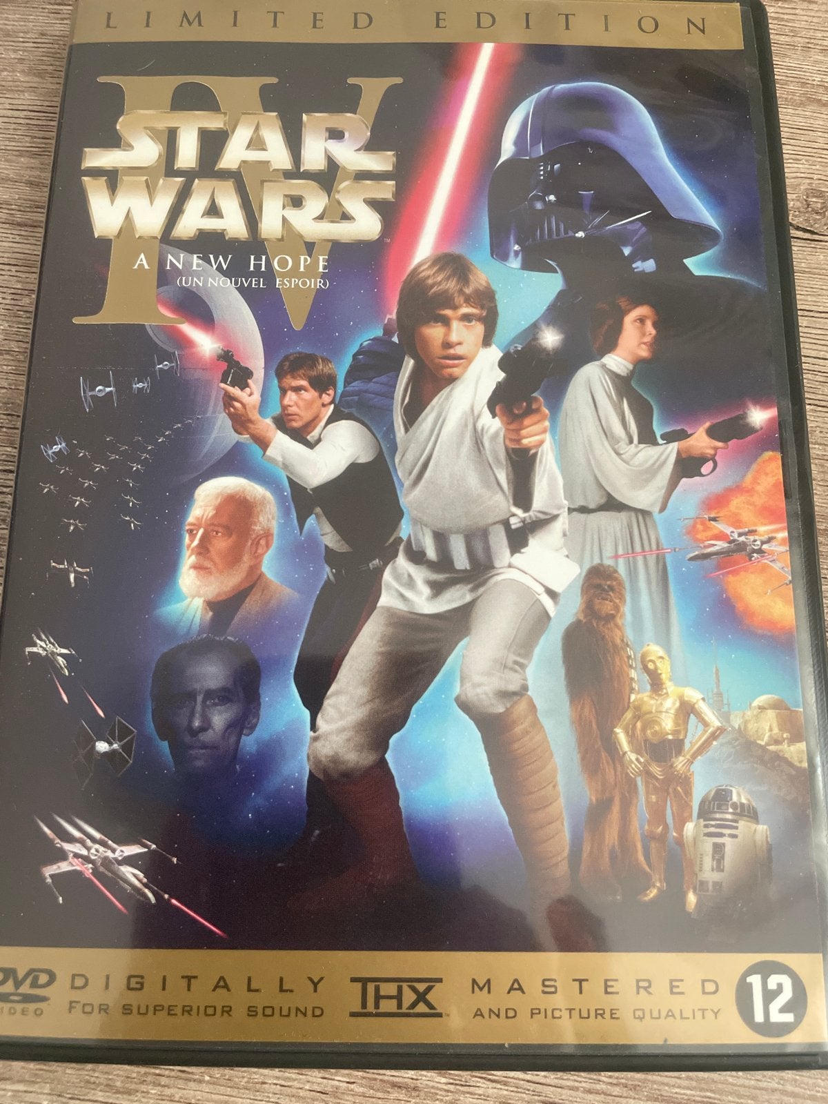 Star Wars: A New Hope (Episode IV) Limited Edition DVD, Nederlands, Ophalen of Verzenden, Zo goed als nieuw, Science Fiction