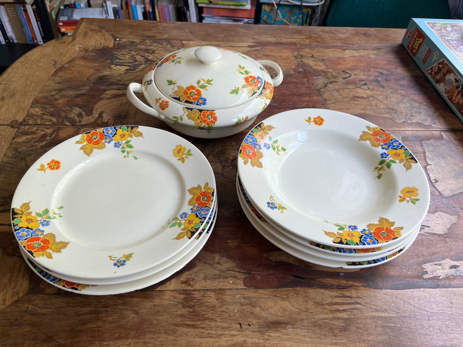 Vintage Art Deco jaren 40 Mosa Maastricht -Oostindische kers, Ophalen of Verzenden