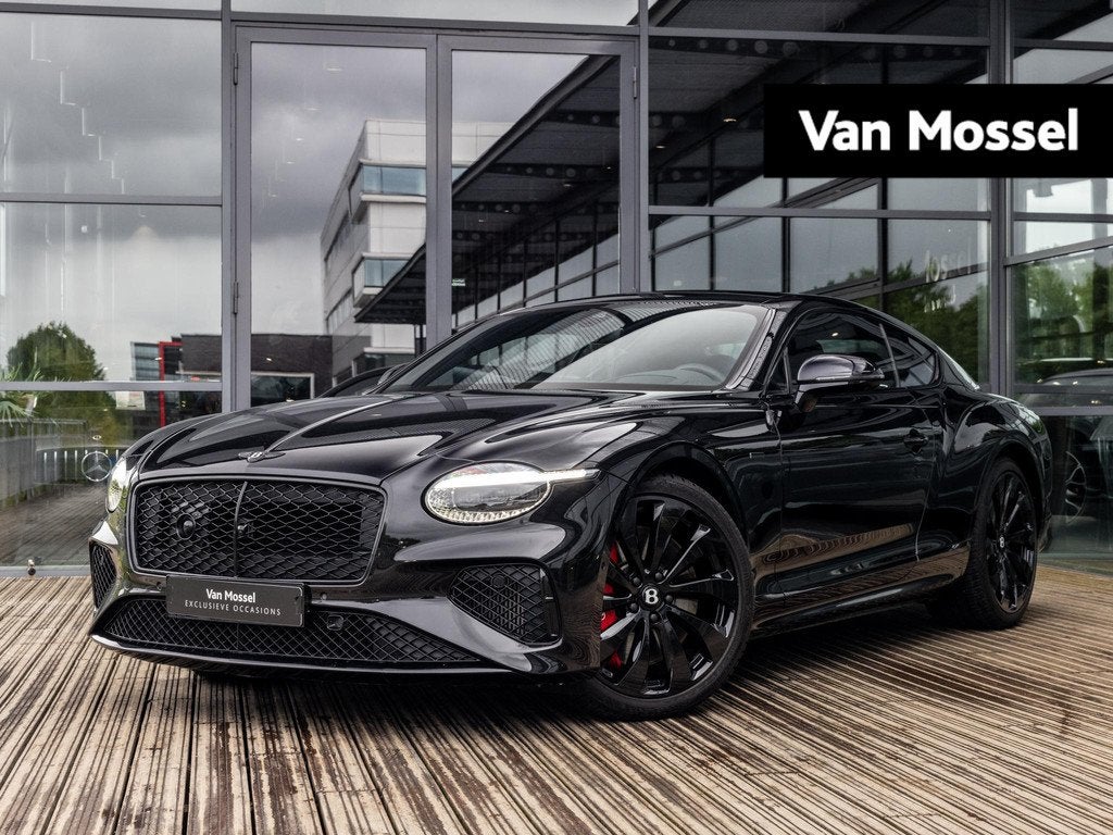 Bentley Continental GT 4.0 V8 Hybrid Black Edition | PANORAM, Auto's, Bentley, 12 maanden, Stof, Gebruikt, 2434 kg