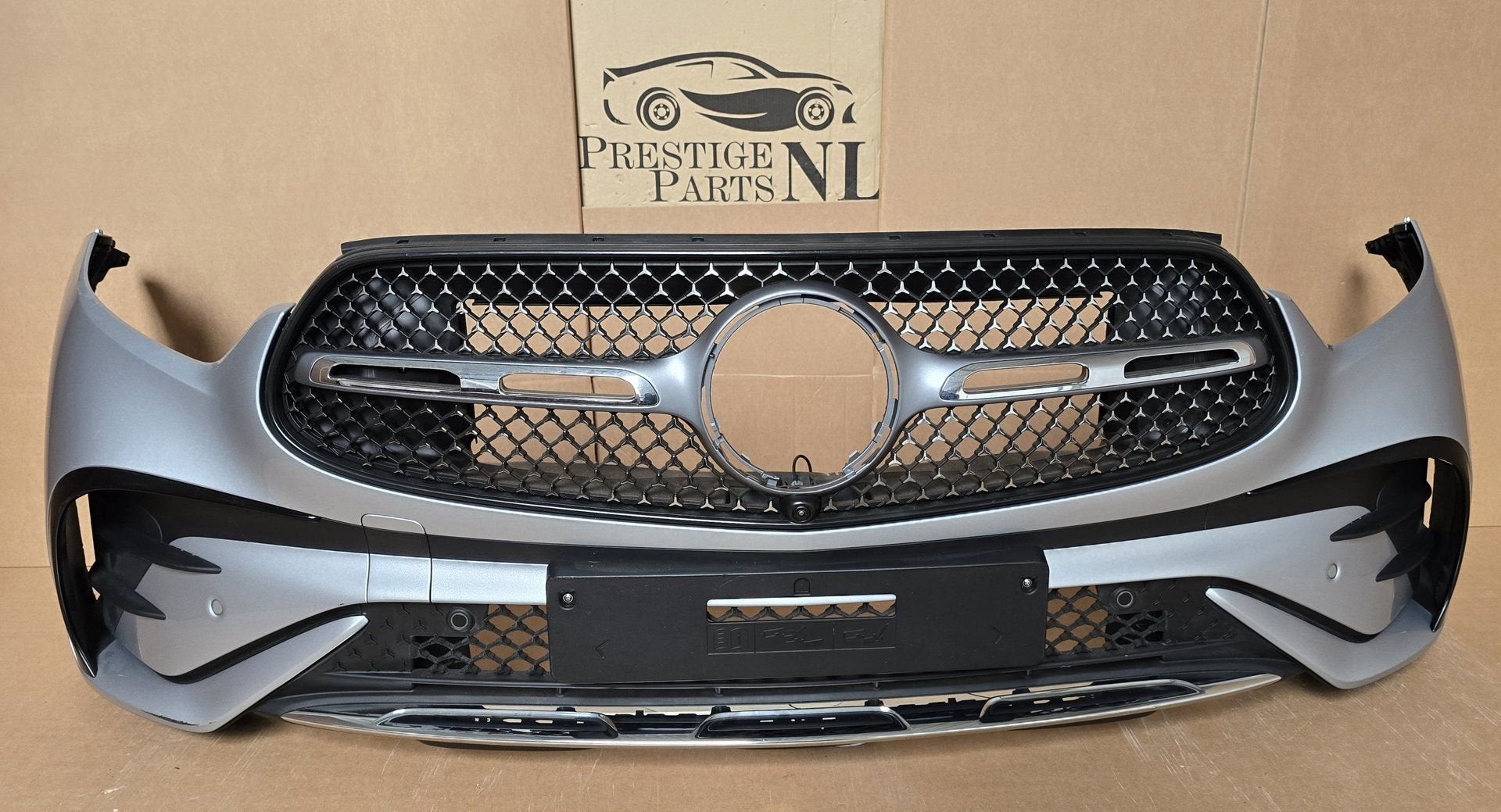 Voorbumper Mercedes GLC Klasse W254 AMG 6xPDC Bj. 2022-2025, Gebruikt, -, Voor, Ophalen of Verzenden