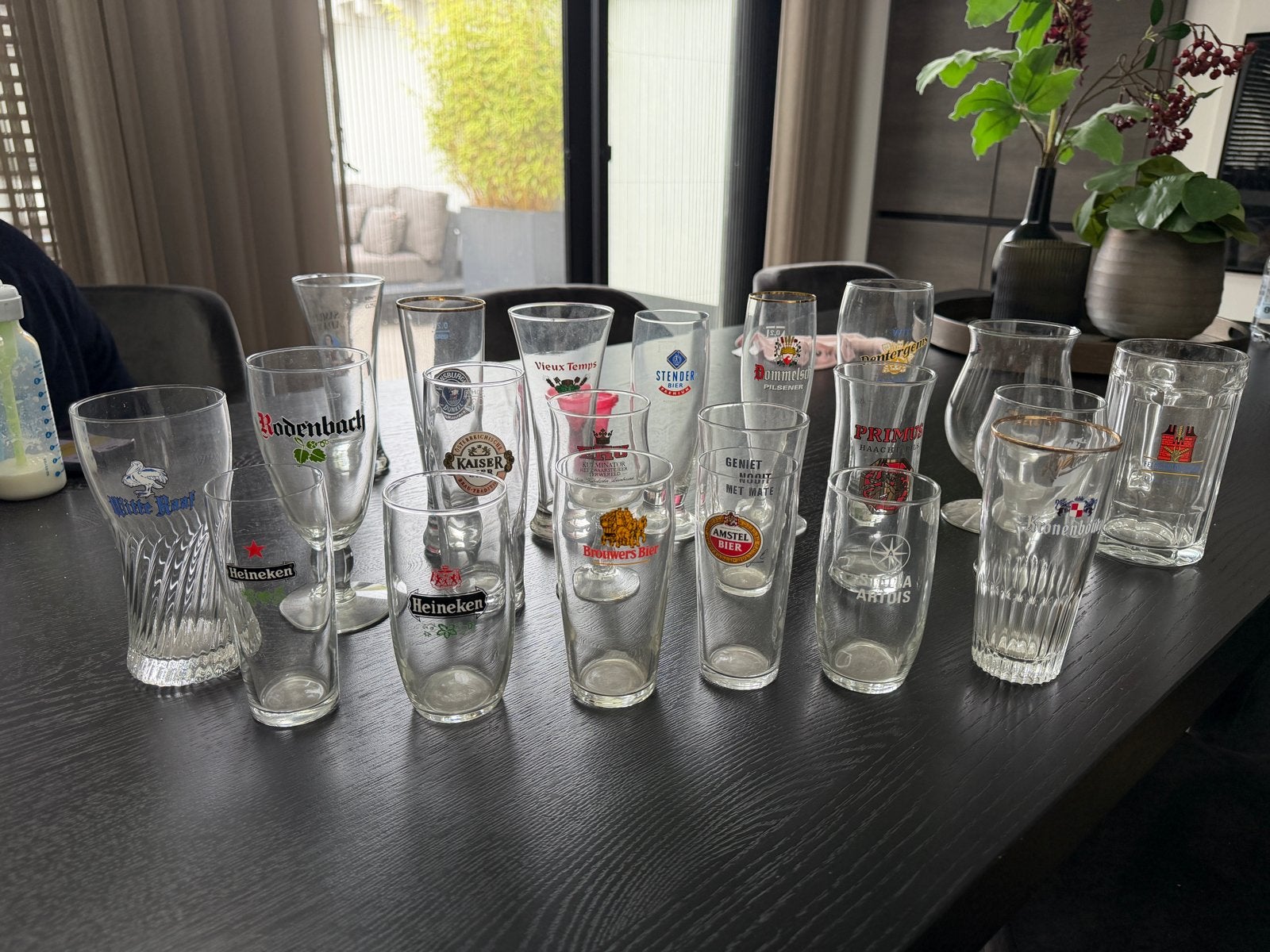 Vintage bierglazen collectie diverse meeken - 20 stuks, Verzamelen, Glas en Borrelglaasjes, Ophalen of Verzenden, Gebruikt