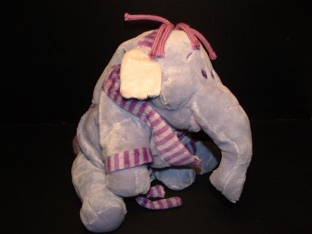 NICOTOY DISNEY OLIFANT LOLLIFANT LUMPY VELOURS LILA M, Kinderen en Baby's, Speelgoed | Knuffels en Pluche, Verzenden, Nieuw, Overige typen