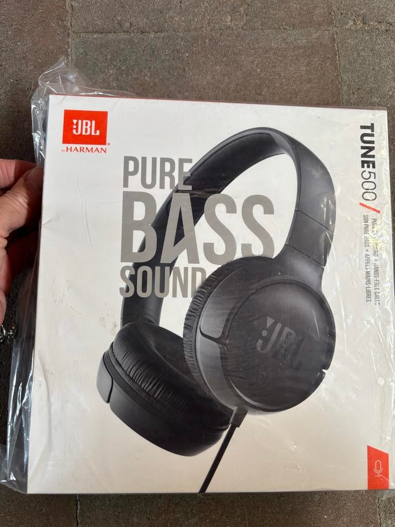 JBL Tune 500 Bedrade On-Ear Koptelefoon - Nieuw in Verpakkin, Ophalen of Verzenden, Nieuw, Overige merken