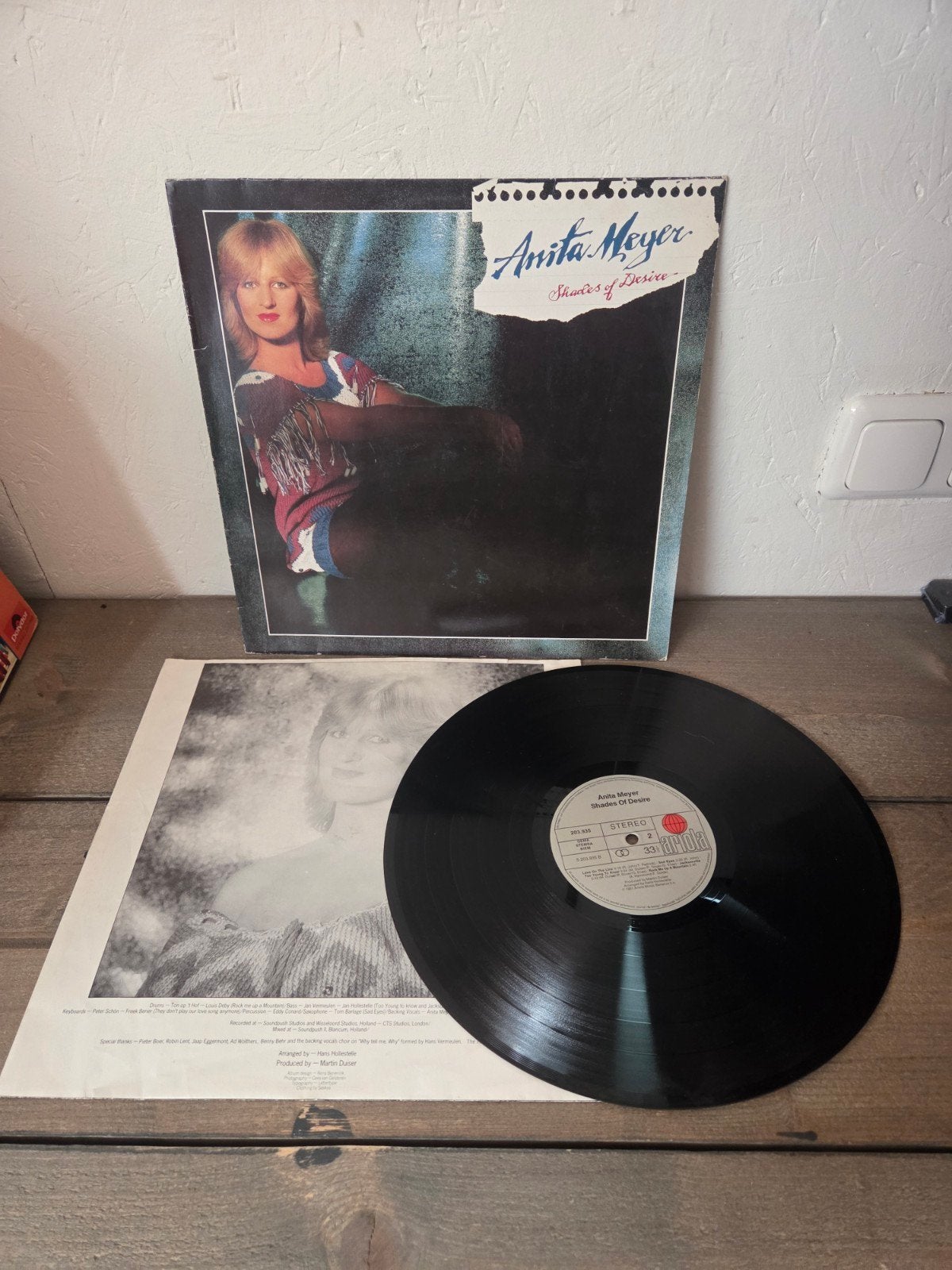 Anita Meyer - Shades of Desire LP (1981), Cd's en Dvd's, Ophalen of Verzenden, 1980 - 1989, Gebruikt, 12 inch