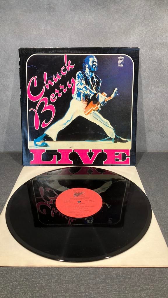 Chuck Berry.  Live, Ophalen of Verzenden, Zo goed als nieuw, 12 inch, Rock-'n-Roll