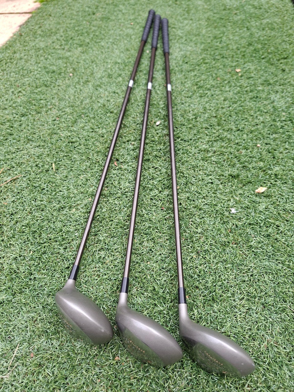 Foto 7 van Mitsushiba heren standaard R Golfset: 3 Woods en 8 IJzers (G