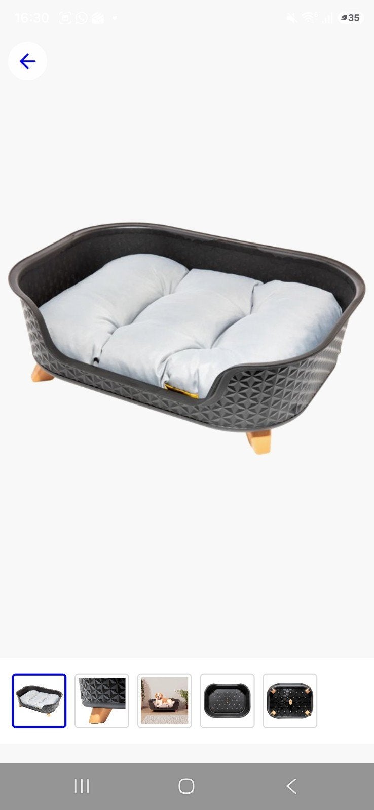 hondenmand, Ophalen