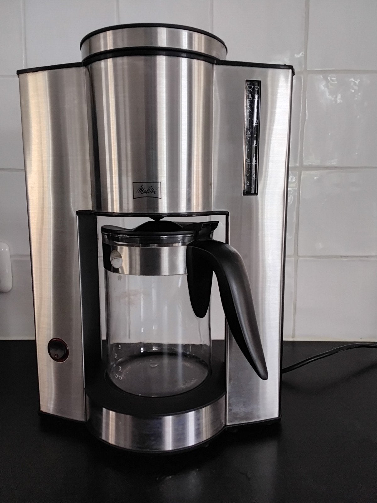 MELITTA LINEA UNICA KOFFIEZETAPPARAAT, Witgoed en Apparatuur, Koffiezetapparaten, Ophalen, Gebruikt, 10 kopjes of meer, Koffiemachine