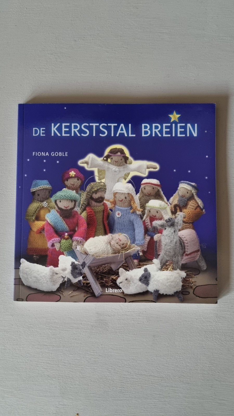 Fiona Goble - De kerststal breien, Ophalen of Verzenden, Zo goed als nieuw