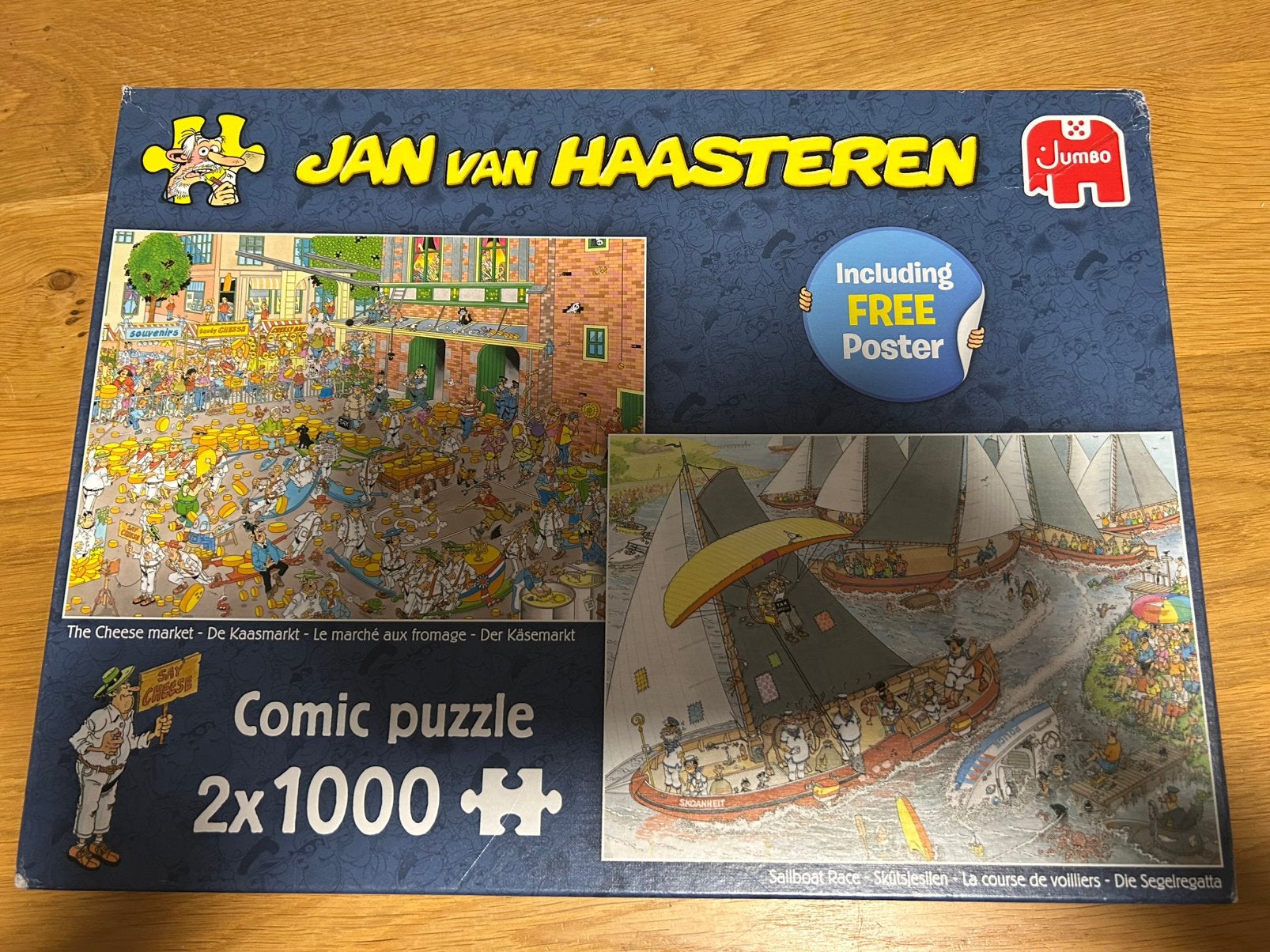 Jvh puzzels, Ophalen of Verzenden, 500 t/m 1500 stukjes, Zo goed als nieuw