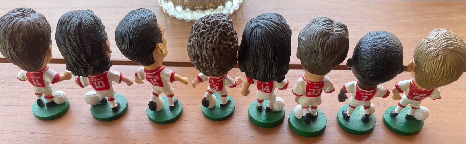 Ajax Bobbleheads - Complete Set van 7 Spelers, Verzamelen, Ophalen of Verzenden, Zo goed als nieuw, Ajax, Beeldje of Poppetje