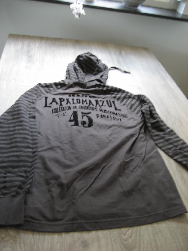 Antraciet Donkergrijs Shirt met lange mouw Maat M, Maat 48/50 (M), Overige merken, Ophalen of Verzenden, Zo goed als nieuw