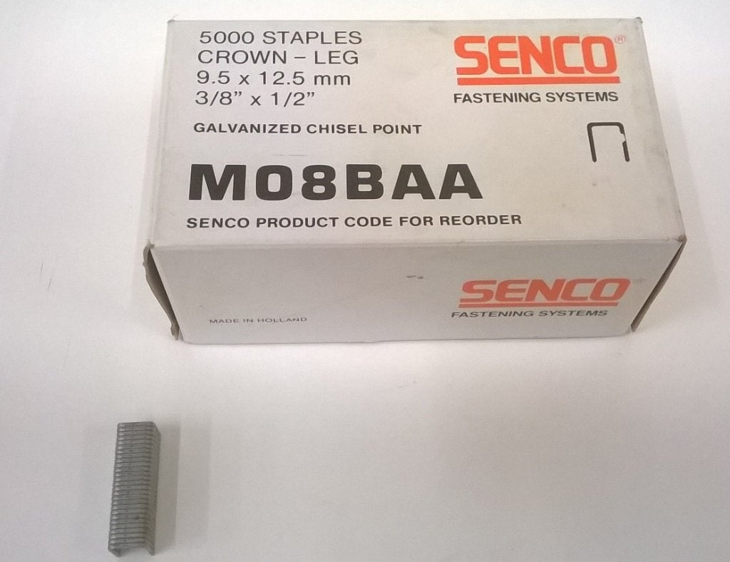 Senco Niet Kram M08BAA (9,5 x 12,5mm) NIEUW per 5000, Ophalen of Verzenden, Nieuw