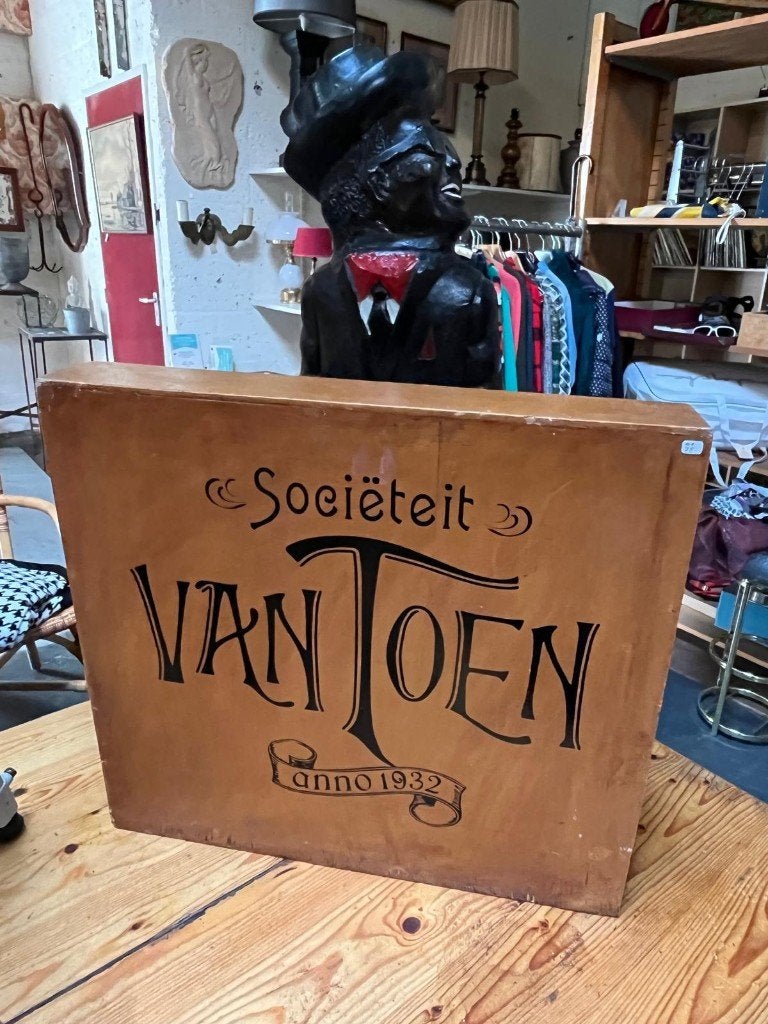 110) Vintage Pianist Beeld aan een piano., Ophalen