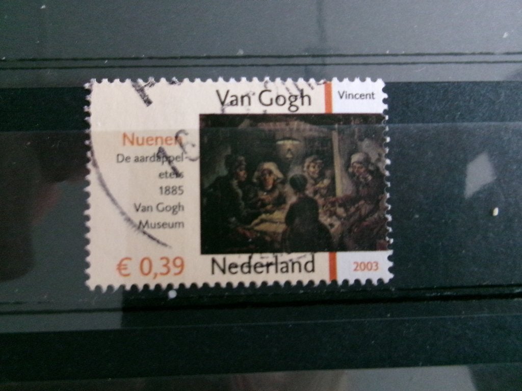 2003 - de aardappeleters (821g), Verzenden, Gestempeld