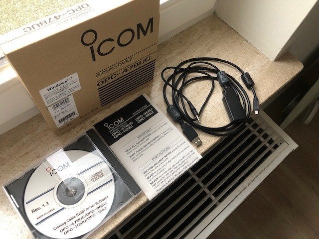 Icom cloning kabel OPC-478UC, Telecommunicatie, Ophalen of Verzenden, Zo goed als nieuw, Zender en Ontvanger