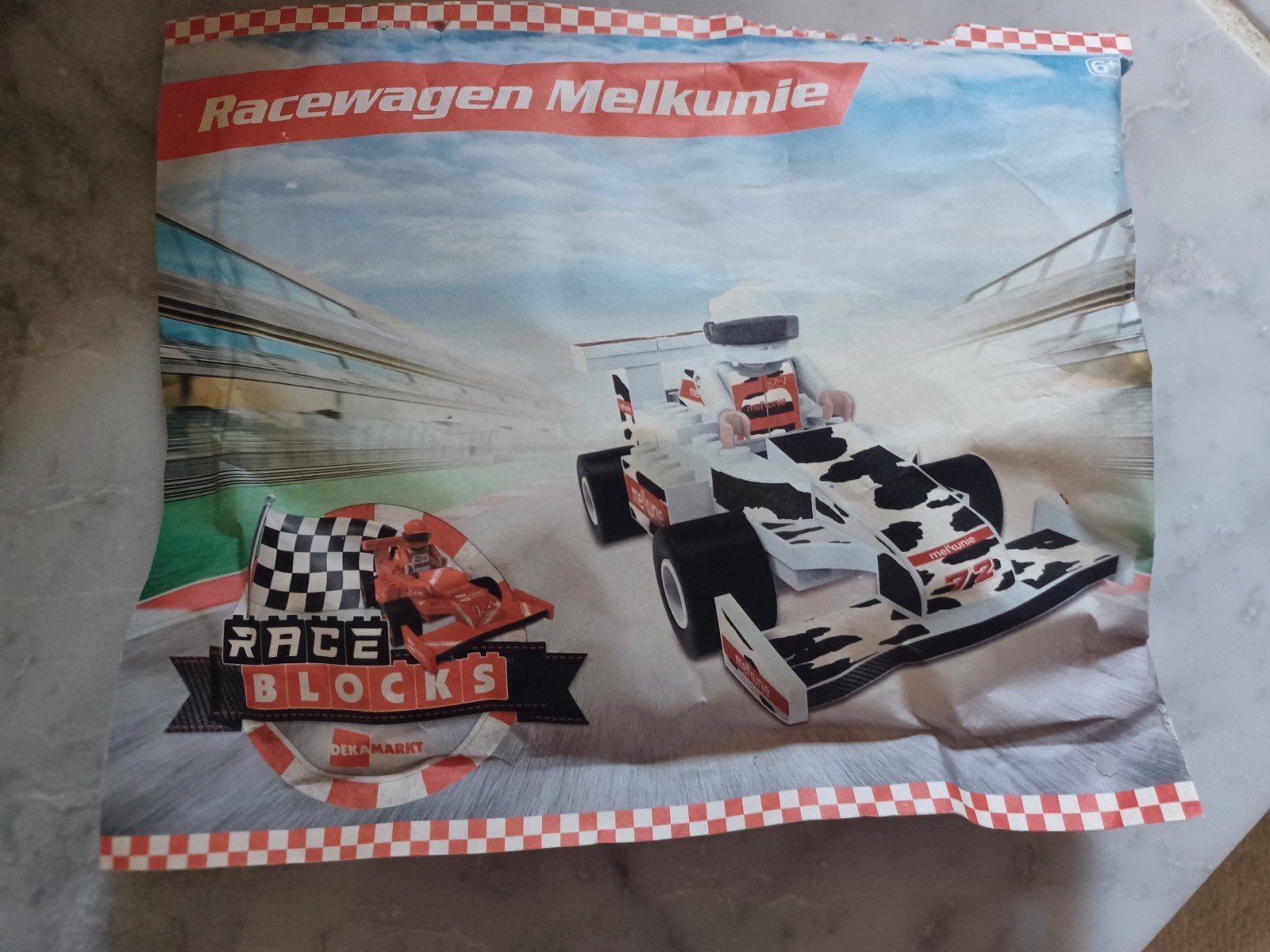 DekaMarkt Race Blocks Racewagen Melkunie, Ophalen of Verzenden, Nieuw, Overige merken
