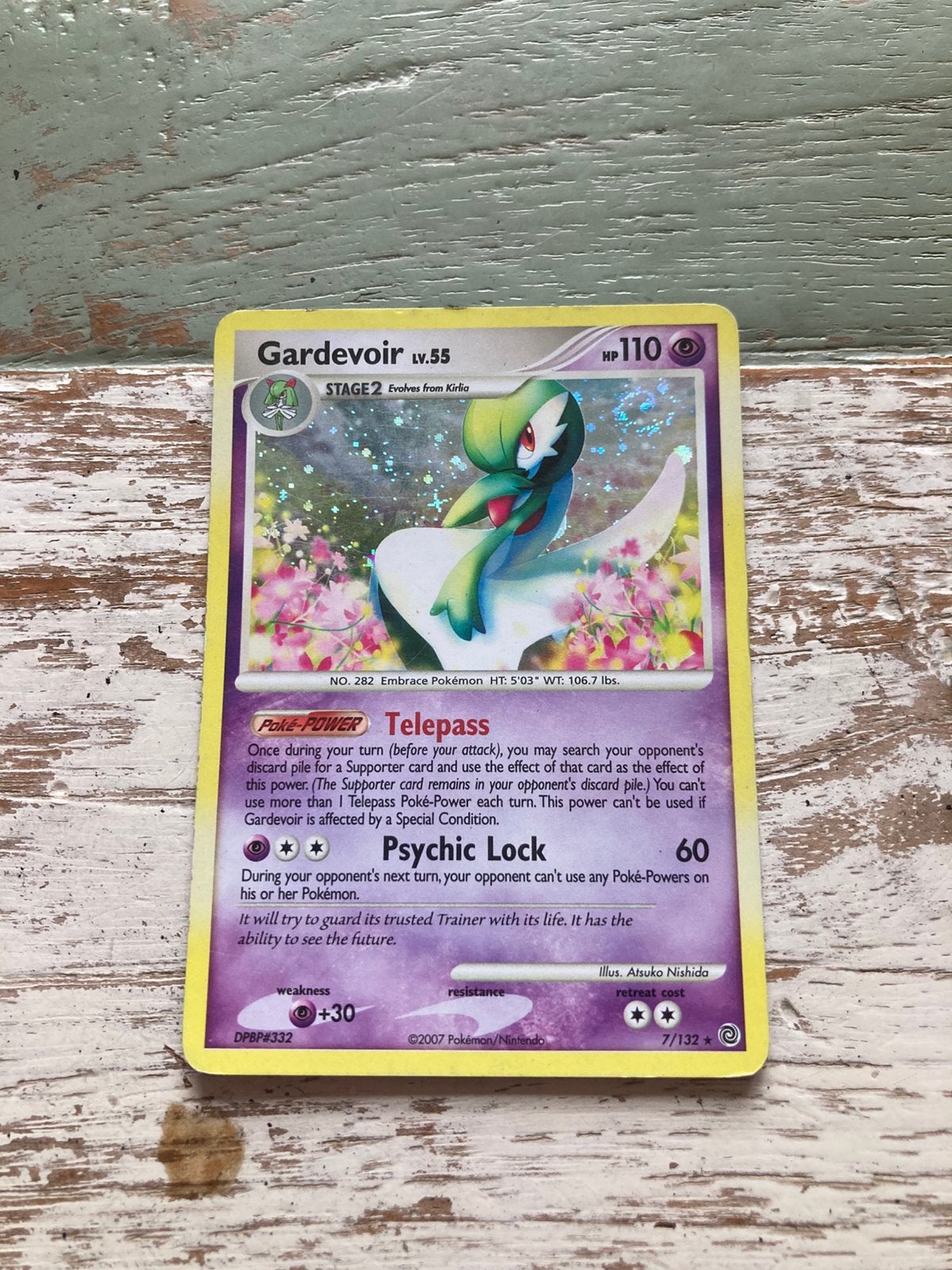 Pokemon kaart Gardevoir Holo, Ophalen of Verzenden, Zo goed als nieuw