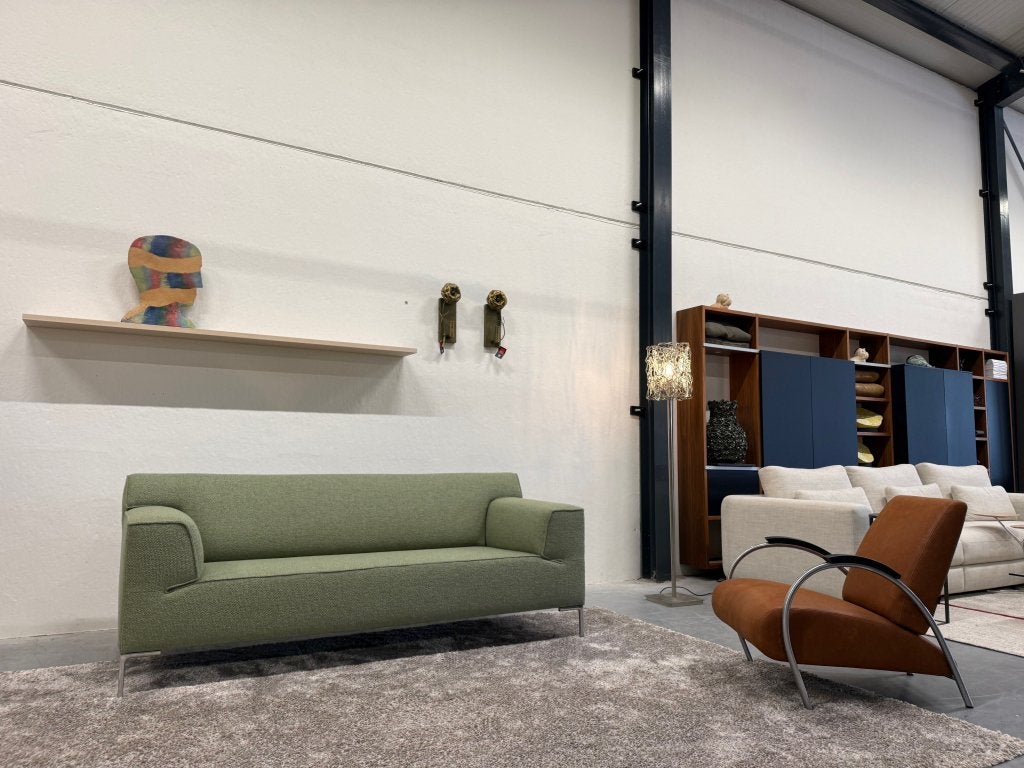 Sale Design on Stock Bloq Bank Refurbished 2,5 3 4 loveseat, Overige maten, 75 tot 100 cm, Ophalen of Verzenden, Rechte bank