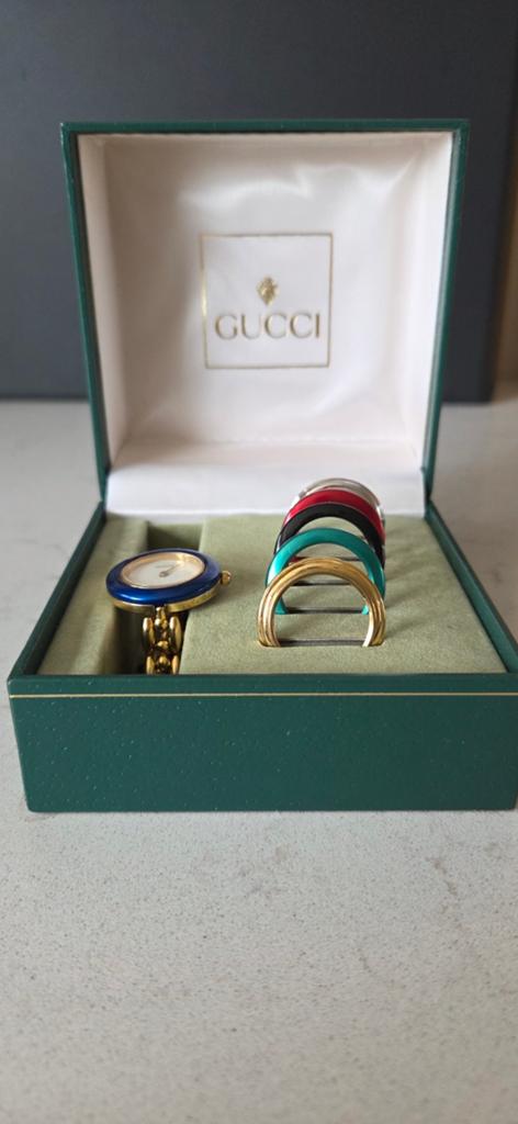 Gucci Change Bezel 11/12.2, Overige merken, Gebruikt, Polshorloge, Ophalen of Verzenden
