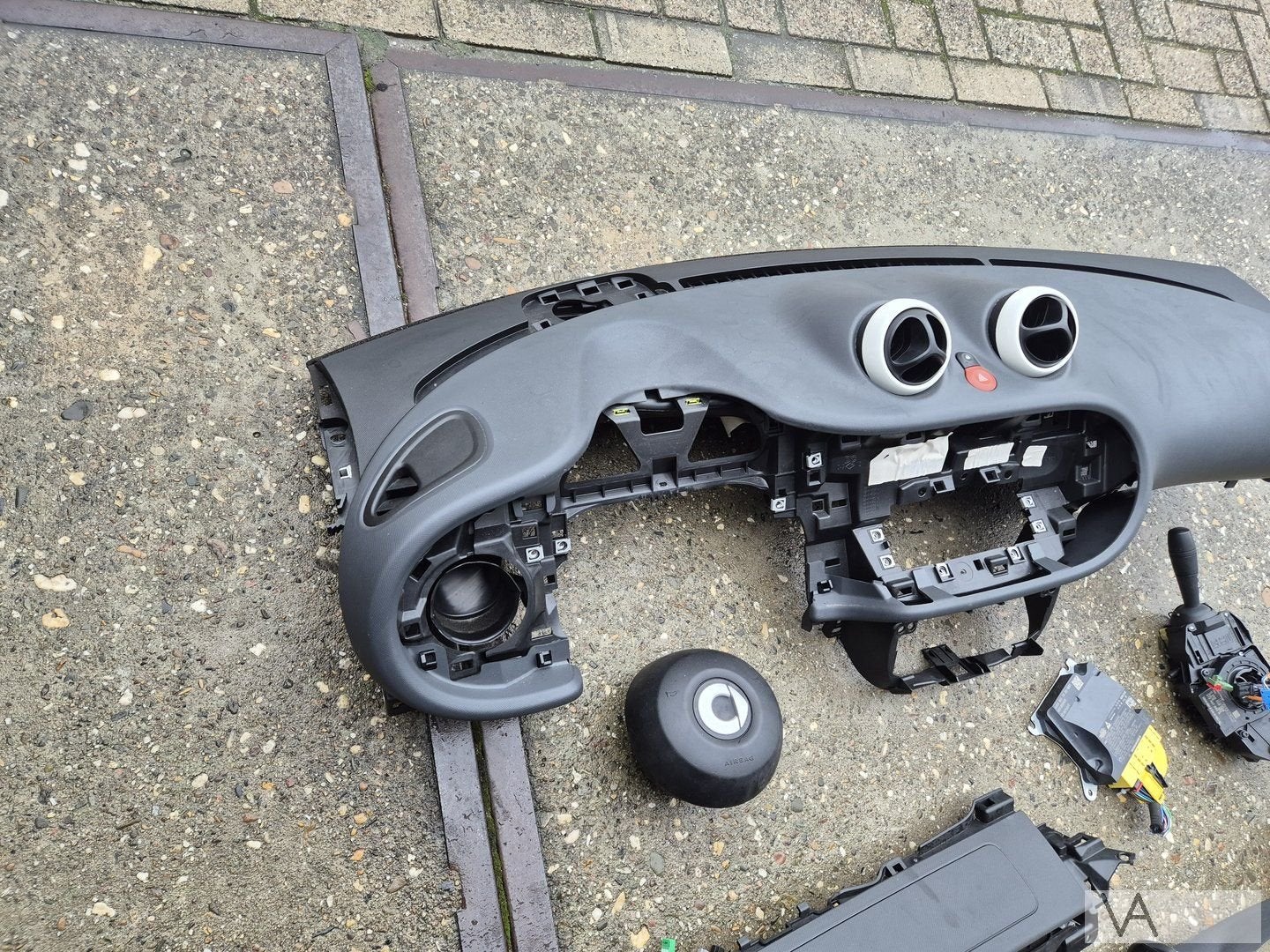 Smart Forfour 2013 - 2020 airbag set met dashboard €300, Auto-onderdelen, Gebruikt, -, -, Ophalen of Verzenden