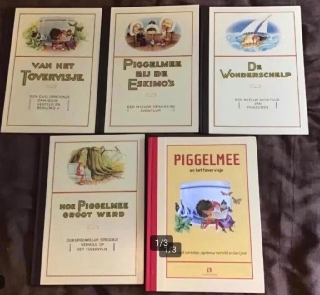 8 complete plaatjesalbums Piggelmee, Ophalen of Verzenden, Gelezen, Plaatjesalbum