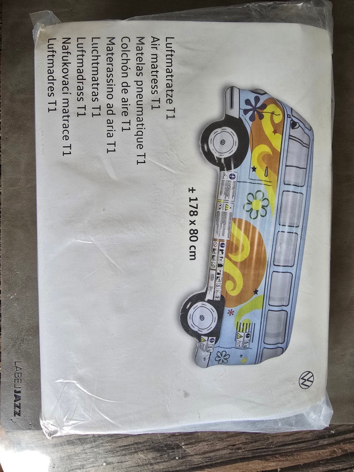 VW T1 Hippie Bus Luchtmatras - Nieuw in verpakking, Ophalen of Verzenden, Nieuw, Jongen of Meisje