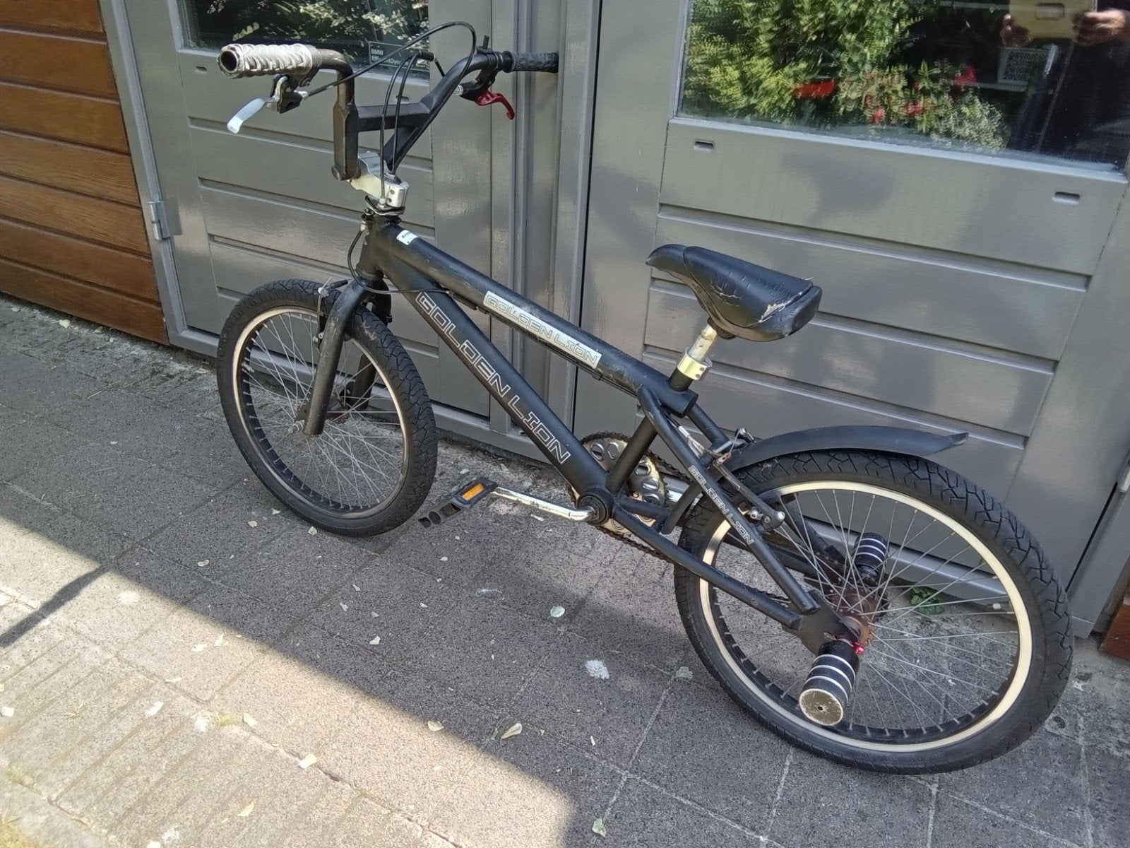 crossfiets - stuntfiets - 20 inch, Fietsen en Brommers, Fietsen | Crossfietsen en BMX, Ophalen, Staal, Velgrem, Golden Lion