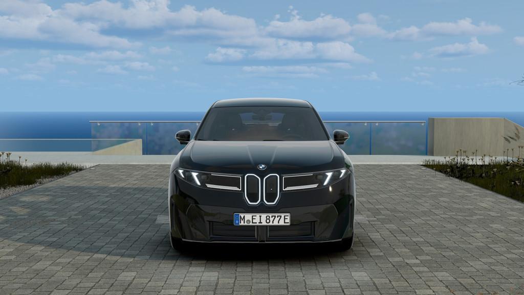 BMW iX3 40 eDrive M Sport / M Sportstoelen / Head-Up / Stuur, Auto's, BMW, Automaat, Achterwielaandrijving, Zwart, Zwart