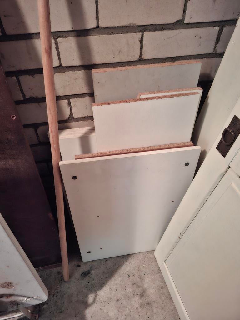 Houten planken zie beschrijving, Doe-het-zelf en Verbouw, Hout en Planken, Ophalen, Minder dan 25 mm, Plank, Minder dan 200 cm