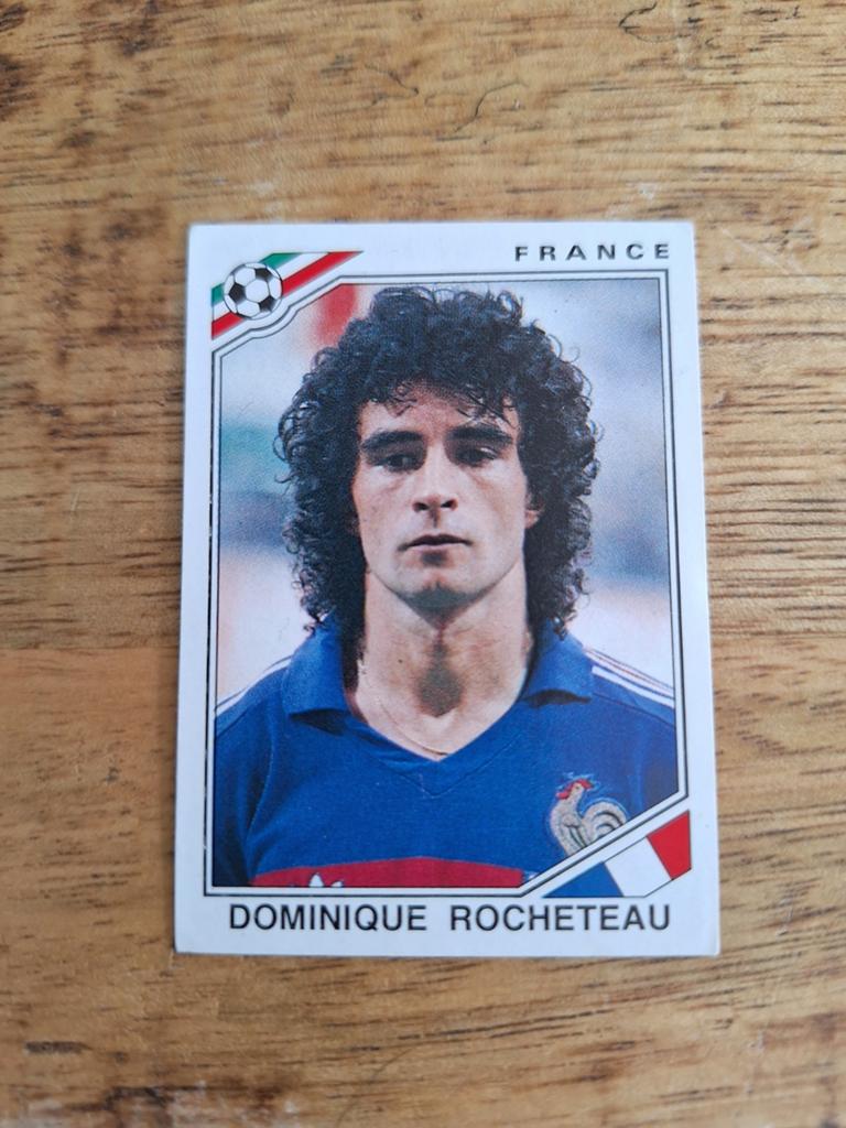 Panini Mexico 86 Dominique Rocheteau Plaatje #177, Ophalen of Verzenden