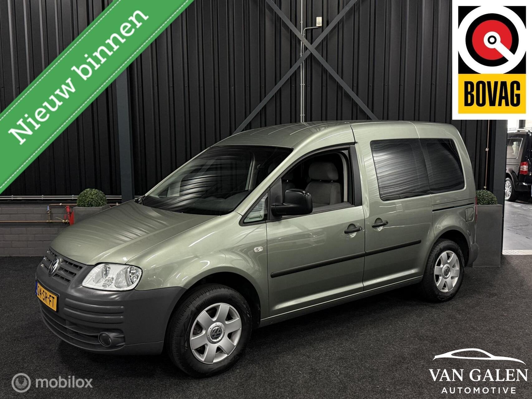 Volkswagen Caddy Combi 1.6 Comfortline 5p. Airco|Carplay|Cam, Voorwielaandrijving, 12 maanden, Gebruikt, Bedrijf