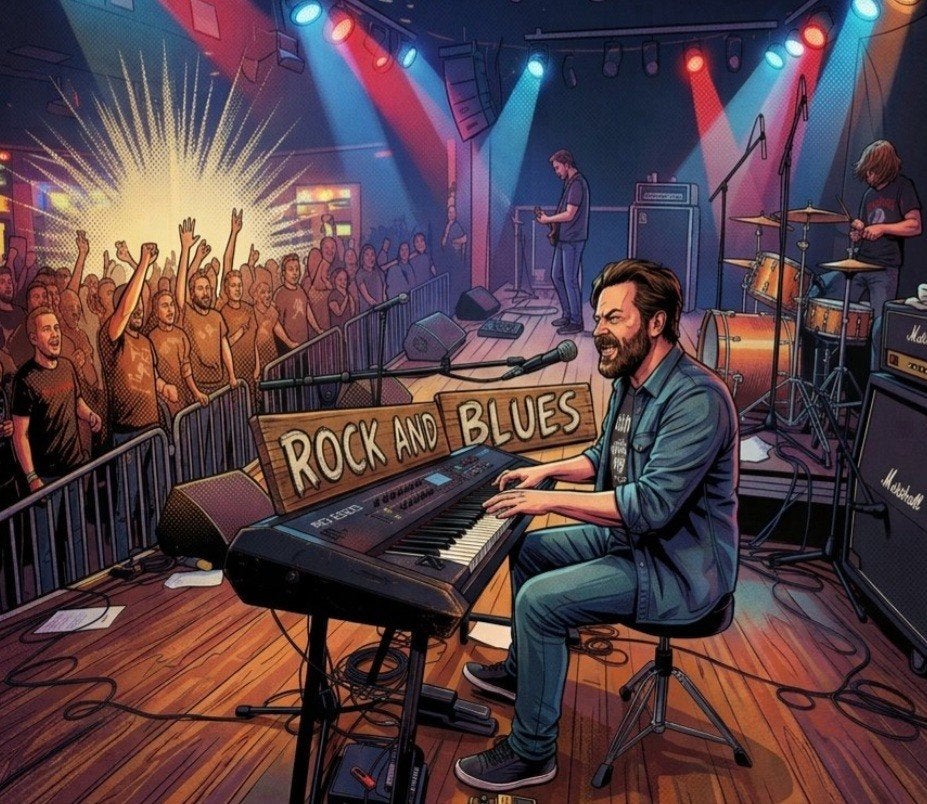 Toetsenist gezocht voor rock and bluesband