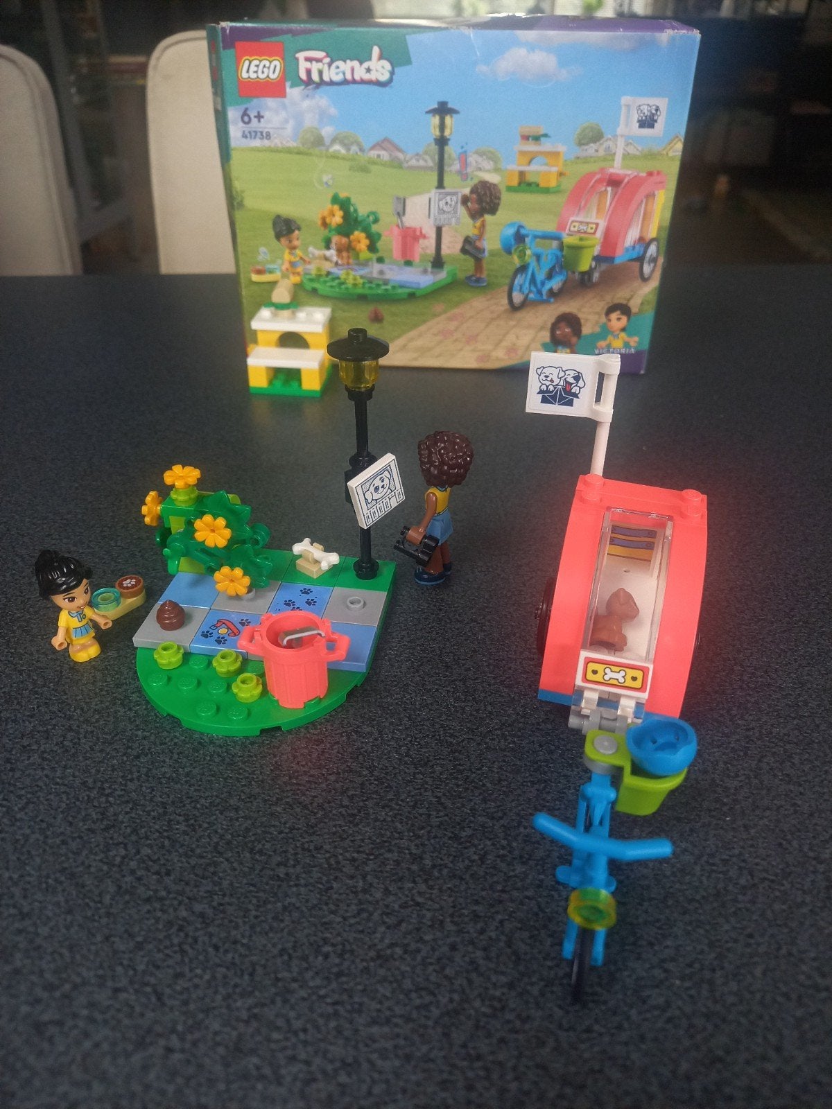 41738 LEGO Friends Honden reddingsfiets - compleet, Inclusief instructies, Lego, Friends, Ophalen of Verzenden