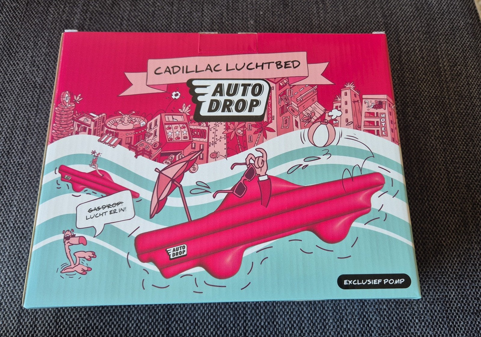 Cadillac luchtbed NIEUW in de doos ( Autodrop), Ophalen, Nieuw