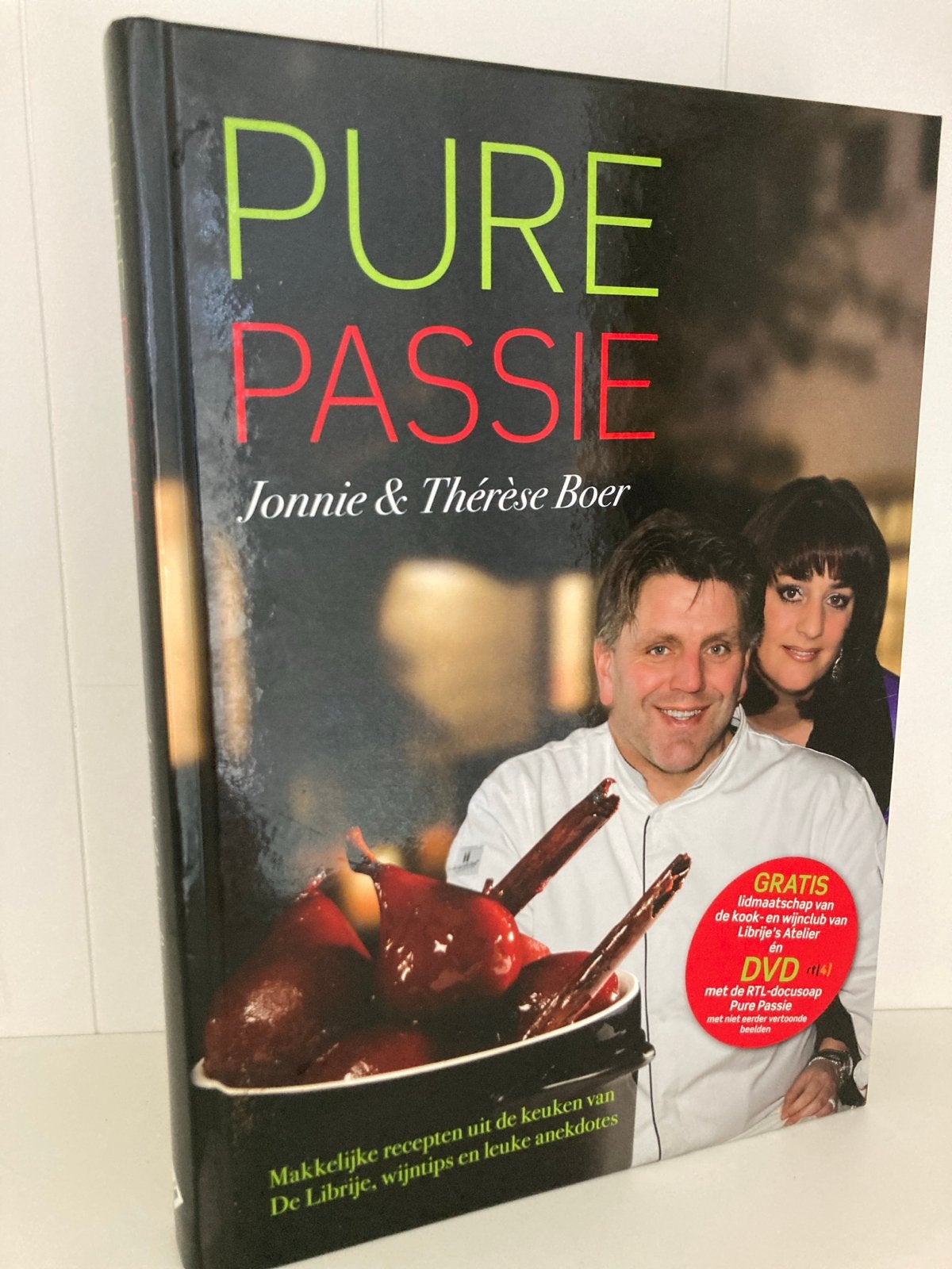 Pure Passie - Jonnie & Thérèse Boer - kookboek, Voorgerechten en Soepen, Ophalen of Verzenden, Zo goed als nieuw, Gezond koken