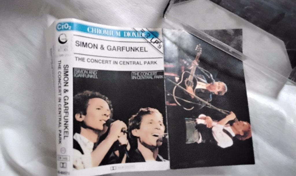 cassettebandje Simon & Garfunkel The Concert in Central Park, Gebruikt, 1 bandje, Ophalen of Verzenden, Origineel