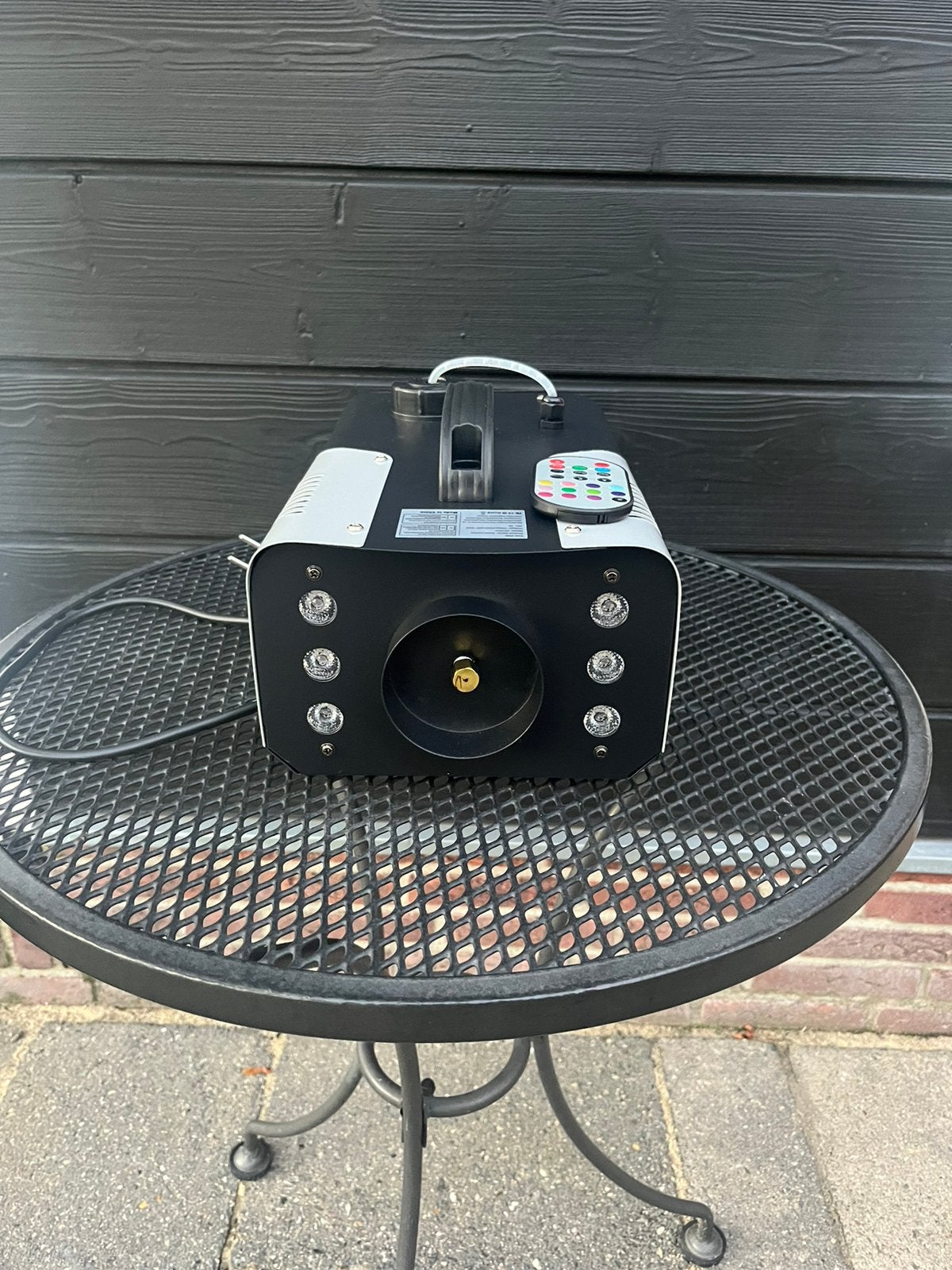 Rookmachine 1200W led en afstandsbediening, Ophalen of Verzenden, Zo goed als nieuw, Rookmachine, Geluidgestuurd
