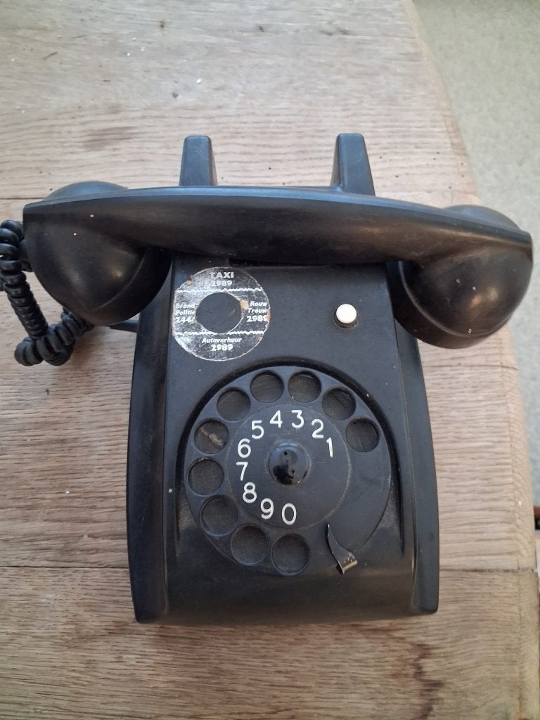 Bakelieten telefoon retro, Ophalen, Huis en Inrichting