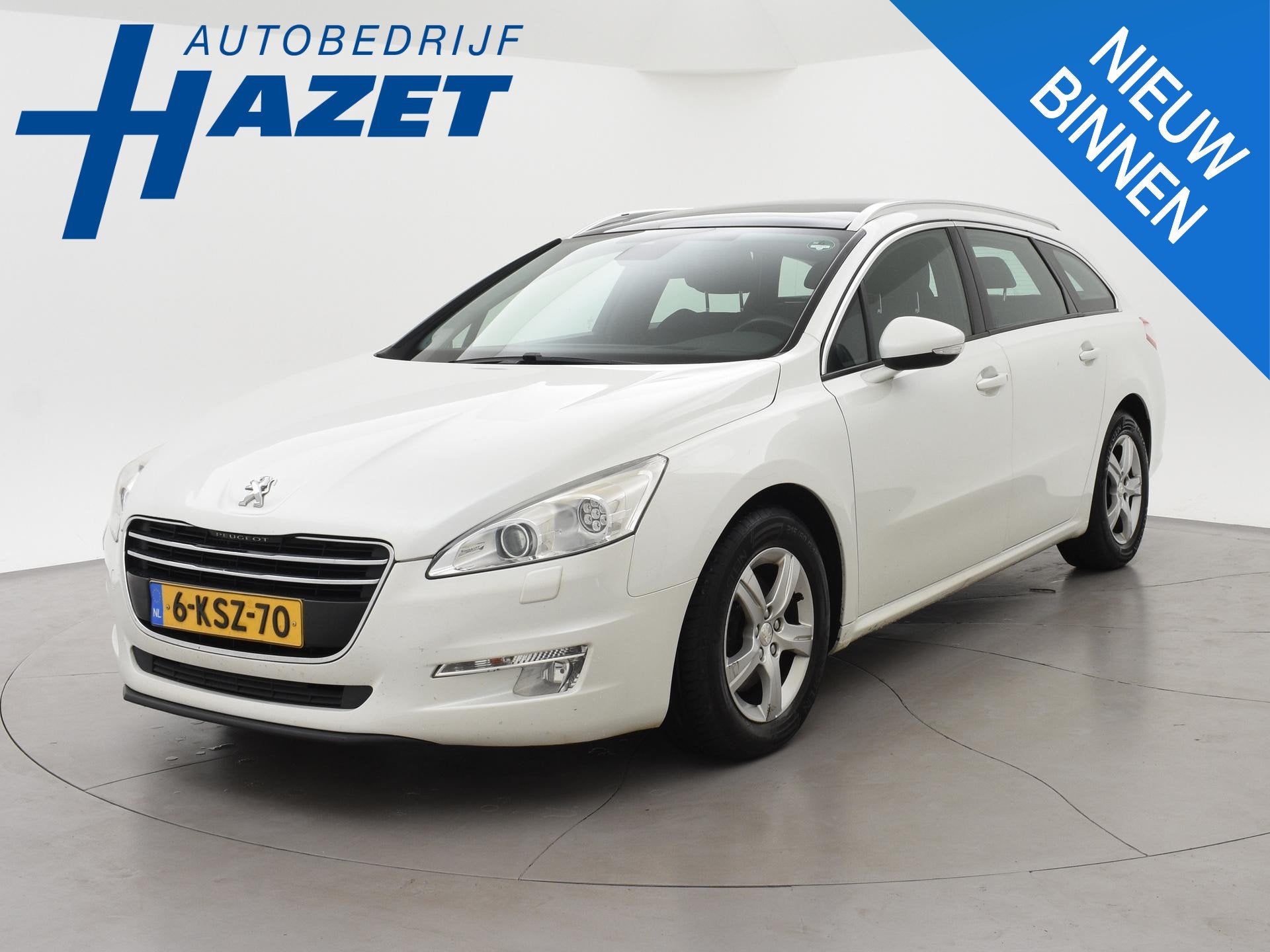 Peugeot 508 SW 1.6 THP 155 PK AUT. KETTING NIET IN ORDE | MO, Auto's, Euro 5, Stof, Gebruikt, Wit