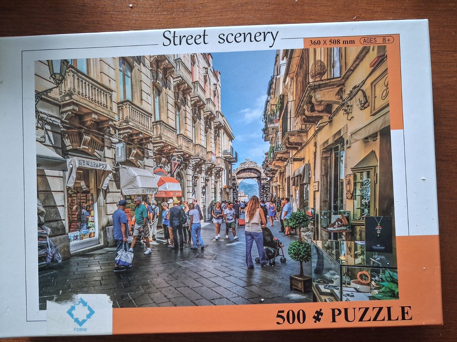puzzel 500stuks compleet zgan, Ophalen of Verzenden, Minder dan 500 stukjes, Zo goed als nieuw